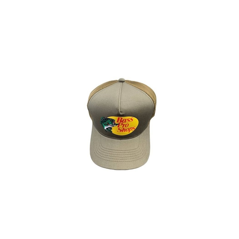 Bass Pro Shop Mesh Trucker Hat Adjustable Baseball Cap One Size Army Green